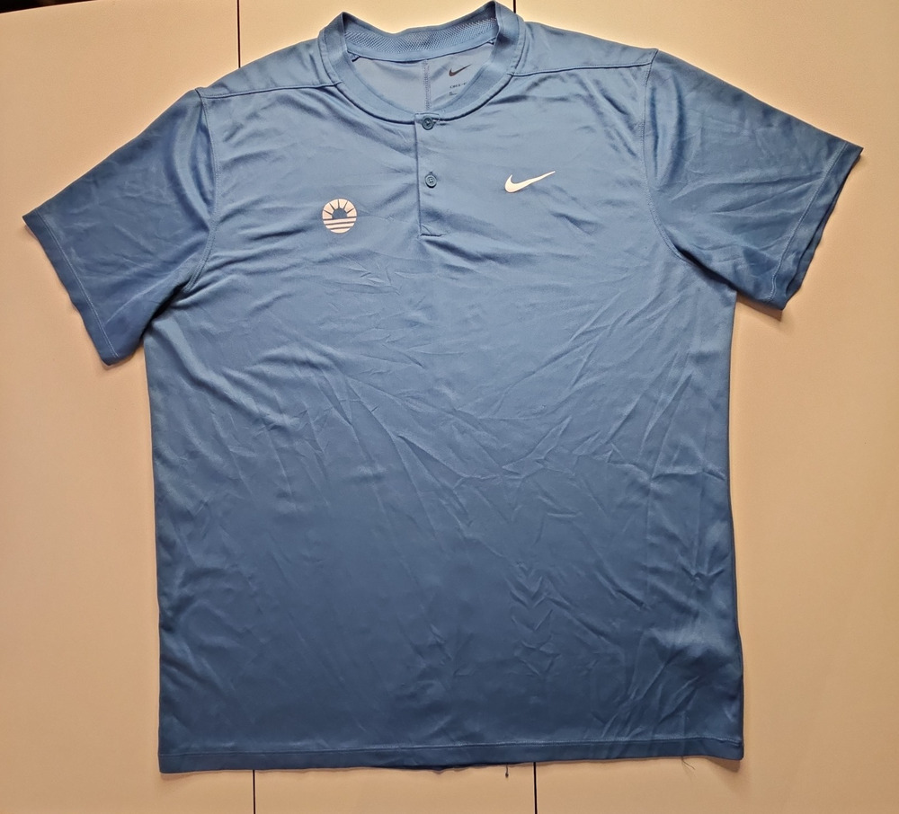 Nike Dri FIT Victory Blade Golf Polo Mens XL Blue DH0838 469 Performance Shirt
